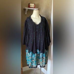 Denim 24/7( brand) summer Spring women’s tunic/dress, size 28W
